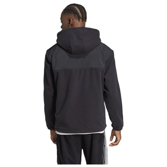 Adidas Ανδρική Ζακέτα 3-Stripes Teddy Fleece Hoodie